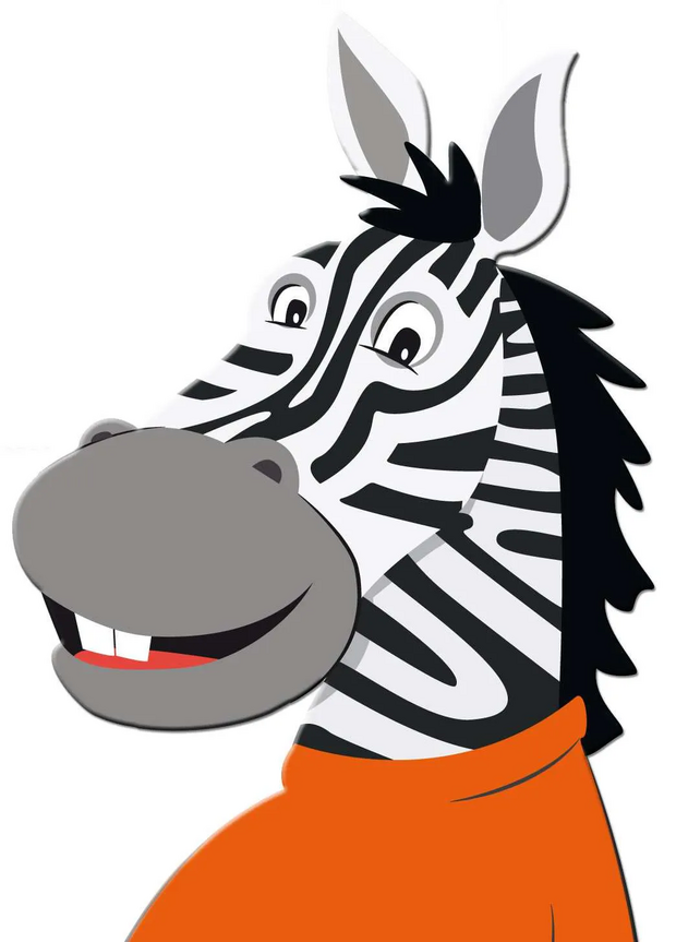 zebra kopf