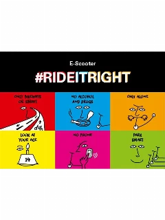 E-Scooter #RIDEITRIGHT