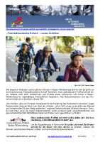 Fahrrad – Fahrradfreundliche Schule / Zertifikat